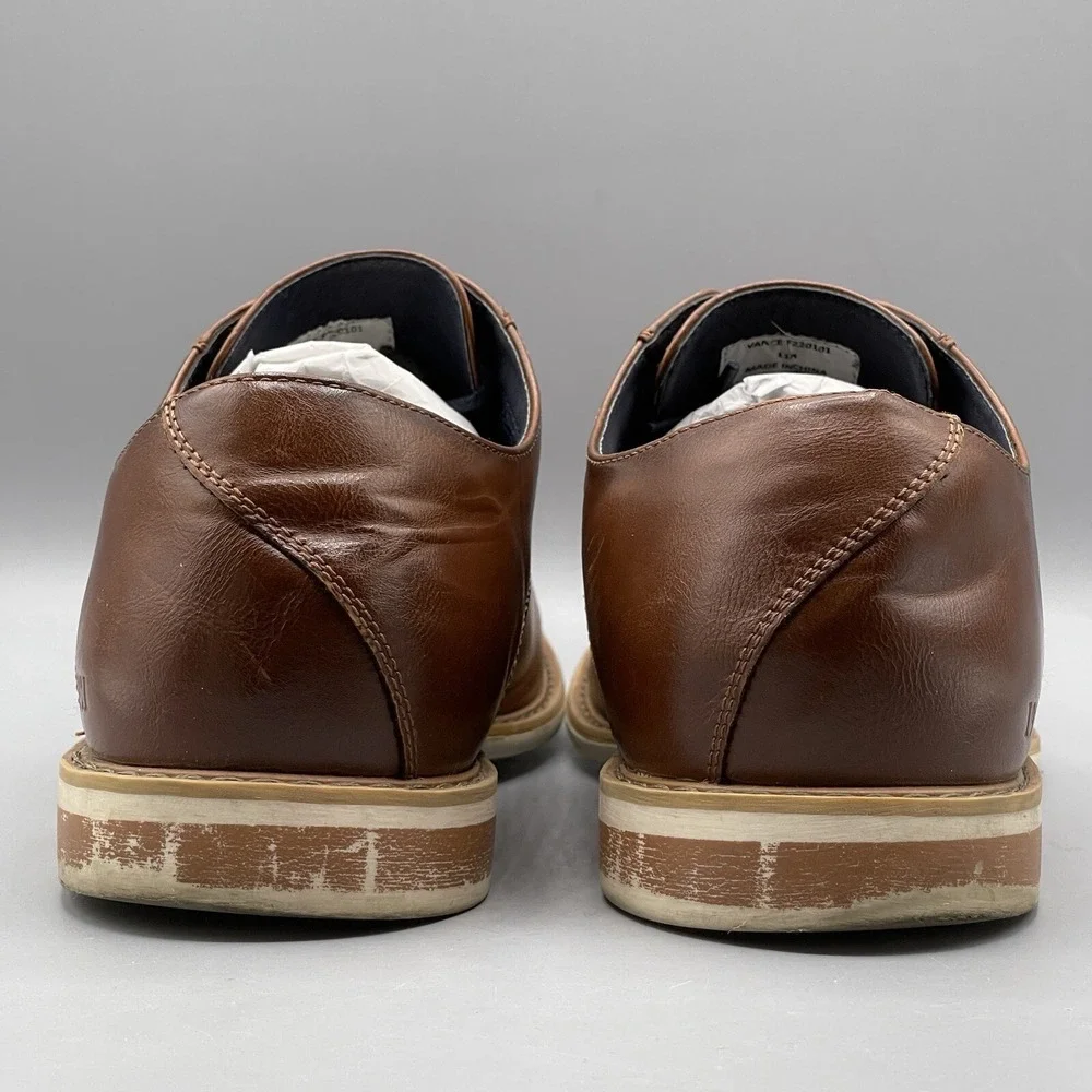 Men's Dress Shoes Size 11 Brown‎ Comfort Freeman Vance City Smart